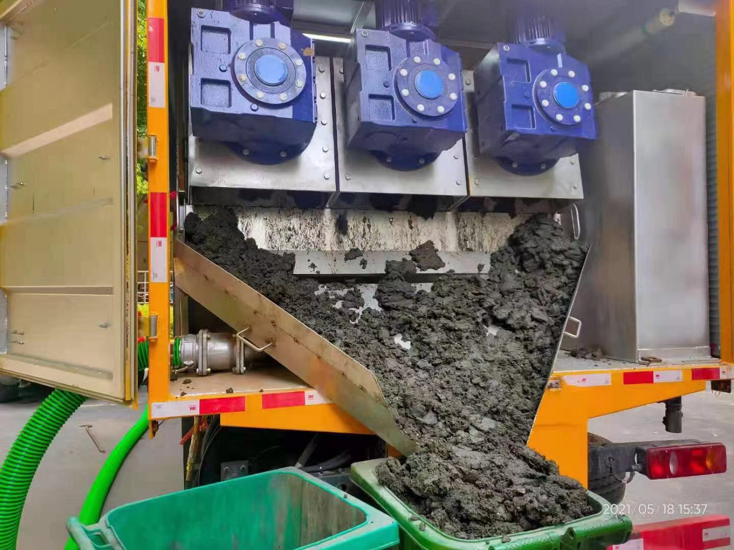 特克斯化粪池清掏城市维护站-泥浆净化干湿分离处理